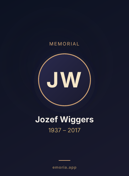 Memorial portrait of Jozef Wiggers