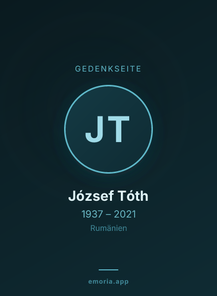 Gedenkportrait von József Tóth
