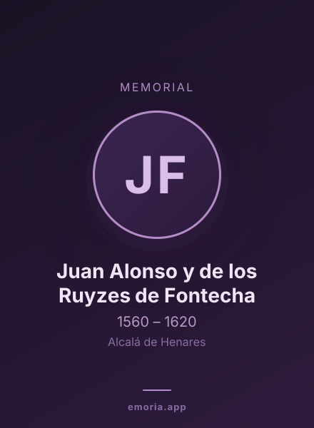 Memorial portrait of Juan Alonso y de los Ruyzes de Fontecha