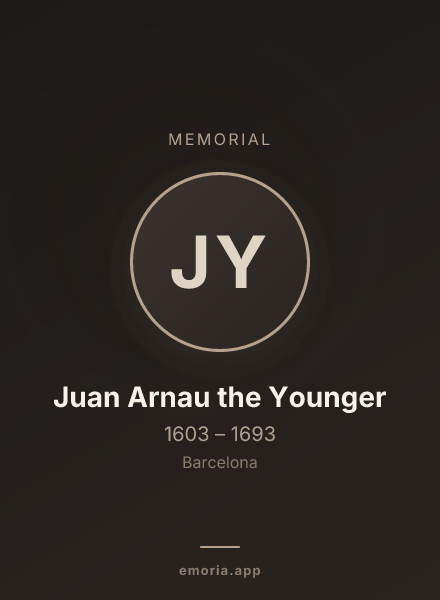 Memorial portrait of Juan Arnau the Younger