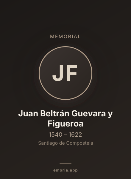 Memorial portrait of Juan Beltrán Guevara y Figueroa