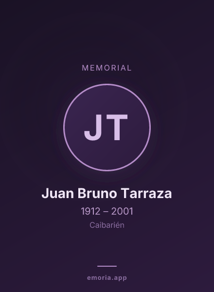 Memorial portrait of Juan Bruno Tarraza