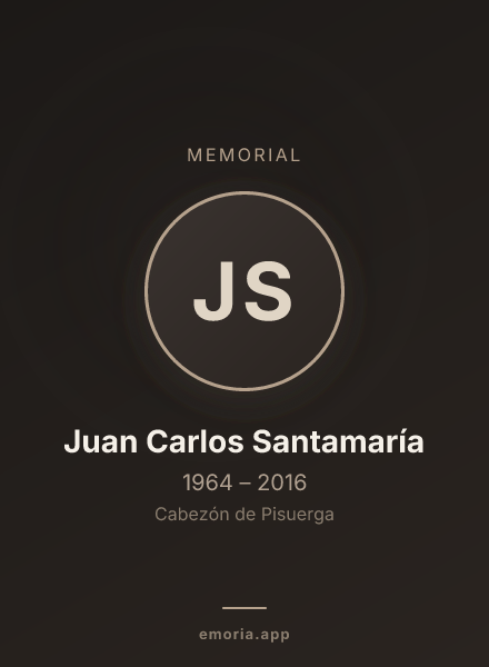 Memorial portrait of Juan Carlos Santamaría