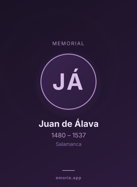 Memorial portrait of Juan de Álava