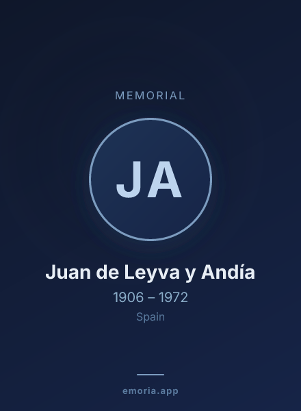 Memorial portrait of Juan de Leyva y Andía