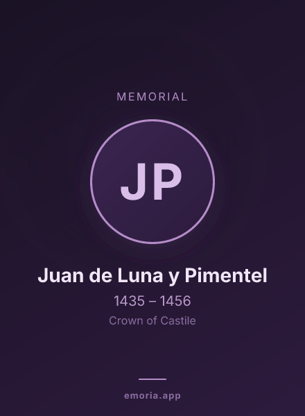 Memorial portrait of Juan de Luna y Pimentel
