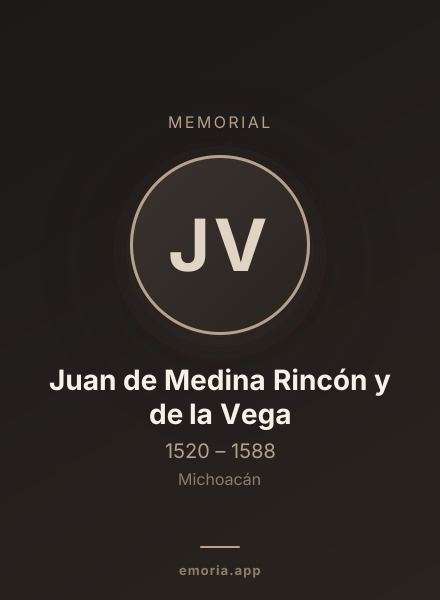 Memorial portrait of Juan de Medina Rincón y de la Vega