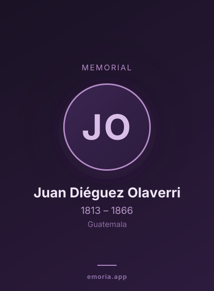 Memorial portrait of Juan Diéguez Olaverri