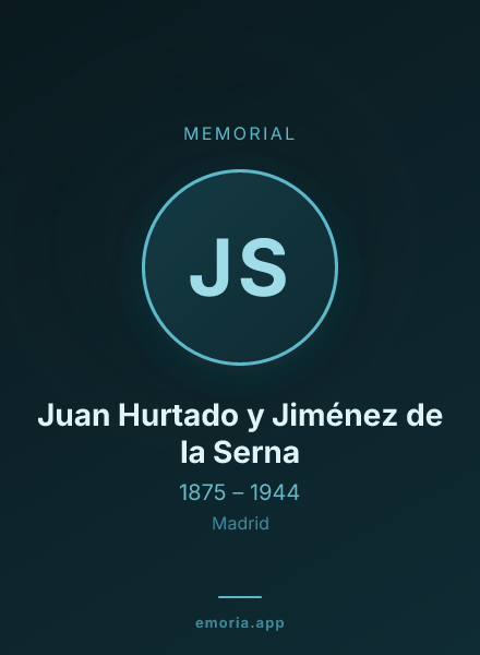 Memorial portrait of Juan Hurtado y Jiménez de la Serna