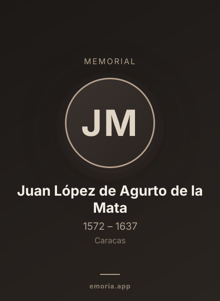 Memorial portrait of Juan López de Agurto de la Mata
