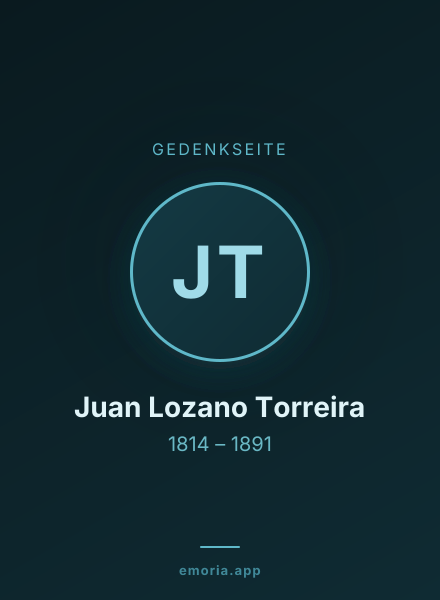 Gedenkportrait von Juan Lozano Torreira