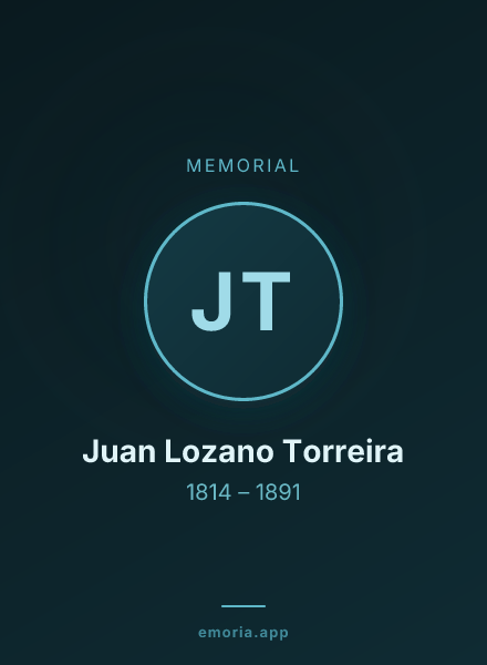 Memorial portrait of Juan Lozano Torreira