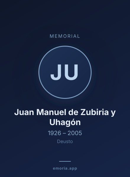 Memorial portrait of Juan Manuel de Zubiria y Uhagón