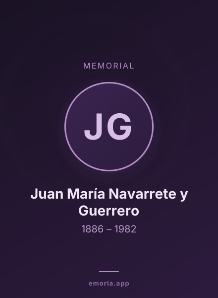 Memorial portrait of Juan María Navarrete y Guerrero