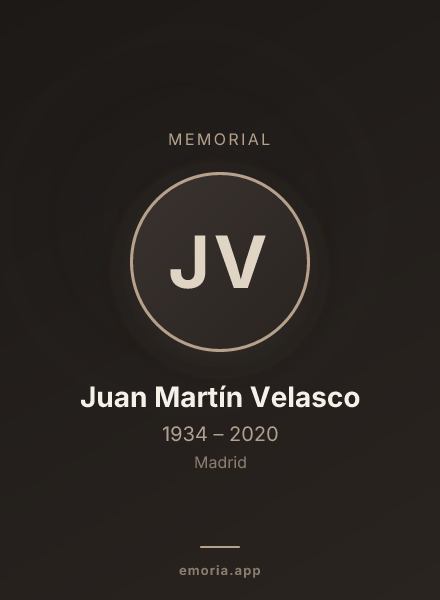 Memorial portrait of Juan Martín Velasco
