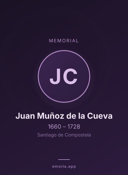 Memorial portrait of Juan Muñoz de la Cueva