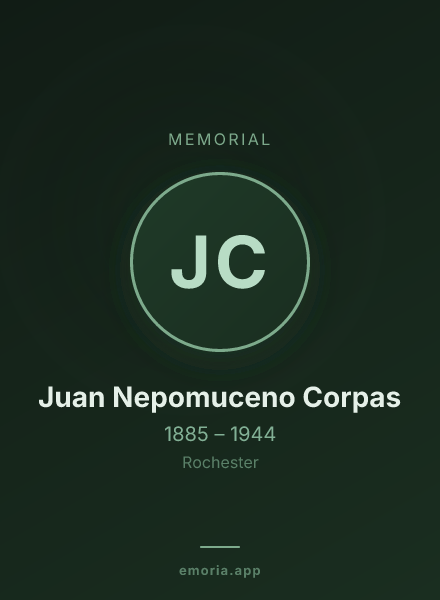 Memorial portrait of Juan Nepomuceno Corpas