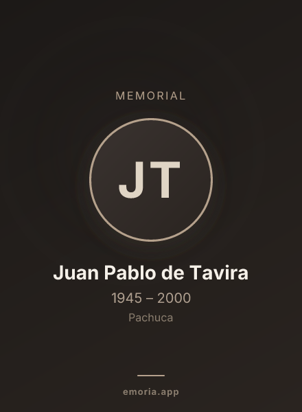Memorial portrait of Juan Pablo de Tavira