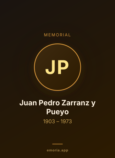 Memorial portrait of Juan Pedro Zarranz y Pueyo