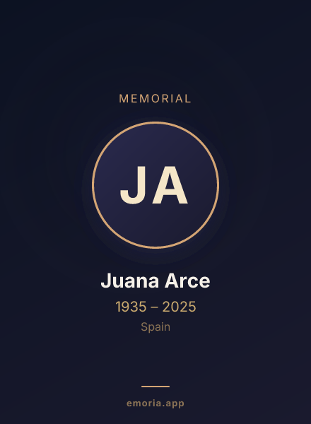 Memorial portrait of Juana Arce
