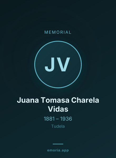 Memorial portrait of Juana Tomasa Charela Vidas