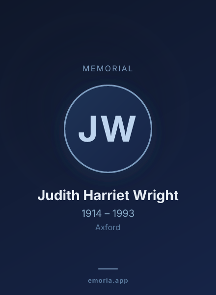 Memorial portrait of Judith Harriet Wright