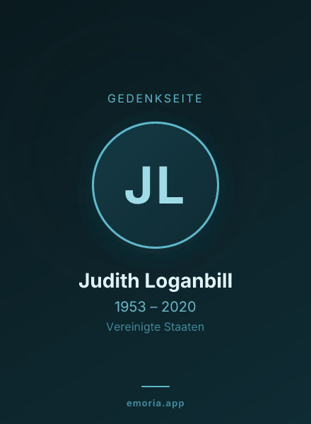Gedenkportrait von Judith Loganbill