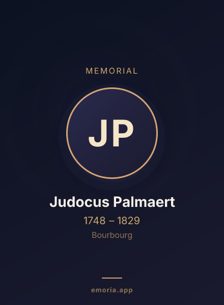 Memorial portrait of Judocus Palmaert