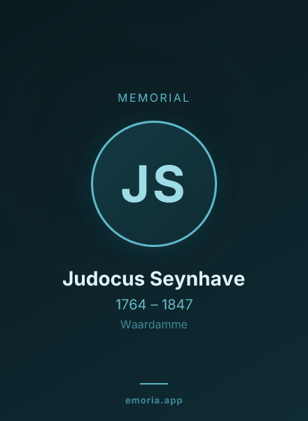 Memorial portrait of Judocus Seynhave