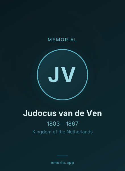 Memorial portrait of Judocus van de Ven