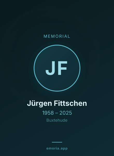 Memorial portrait of Jürgen Fittschen