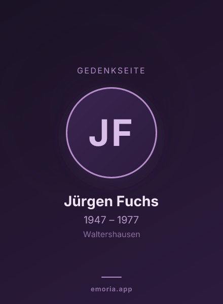 Gedenkportrait von Jürgen Fuchs