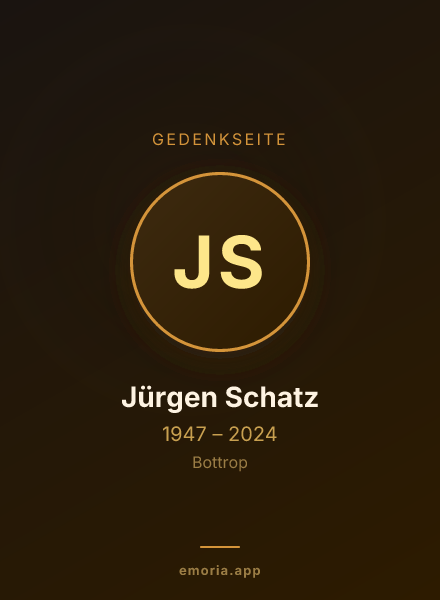 Gedenkportrait von Jürgen Schatz