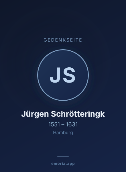 Gedenkportrait von Jürgen Schrötteringk