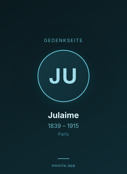 Gedenkportrait von Julaime