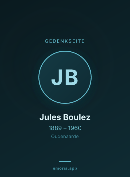 Gedenkportrait von Jules Boulez