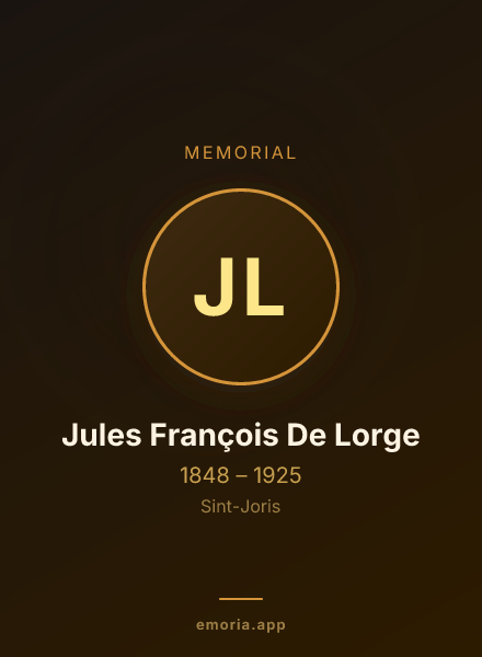 Memorial portrait of Jules François De Lorge