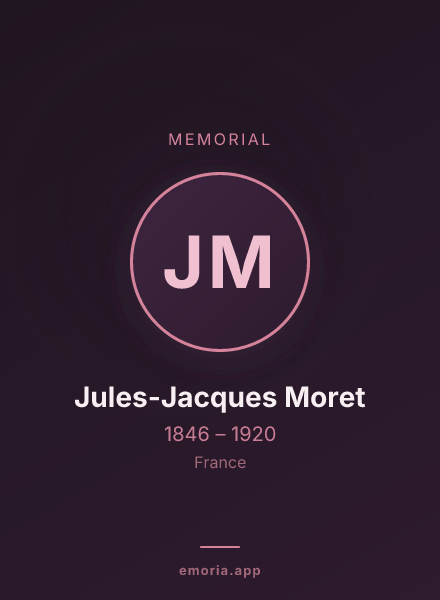 Memorial portrait of Jules-Jacques Moret