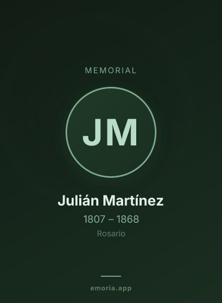 Memorial portrait of Julián Martínez