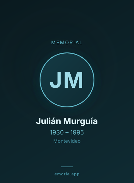 Memorial portrait of Julián Murguía