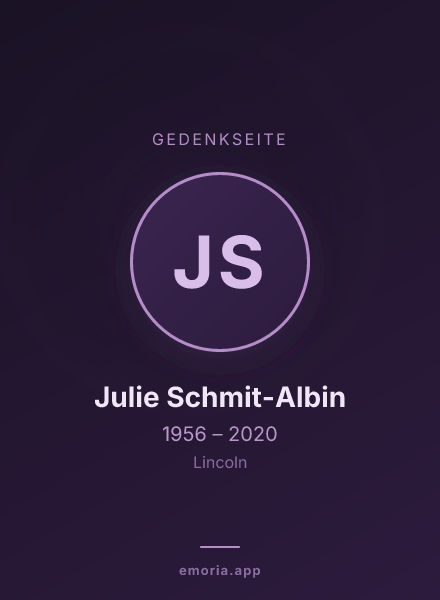 Gedenkportrait von Julie Schmit-Albin