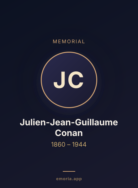 Memorial portrait of Julien-Jean-Guillaume Conan