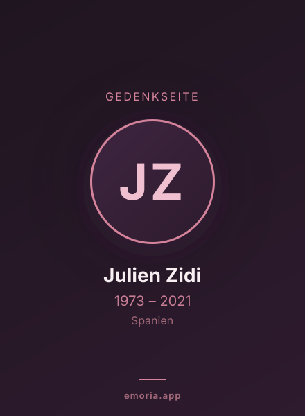 Gedenkportrait von Julien Zidi