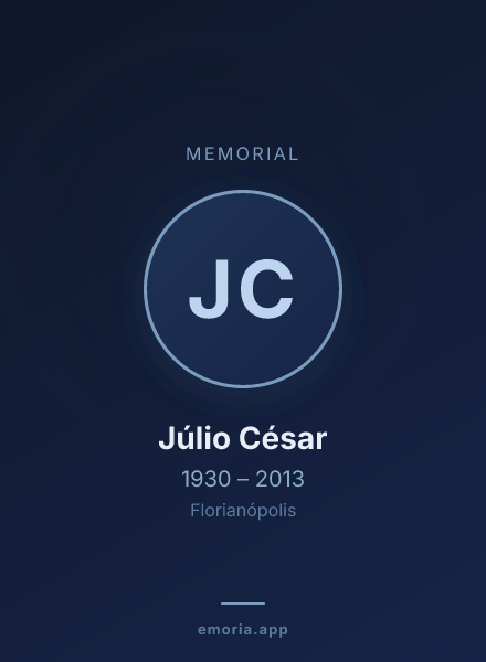 Memorial portrait of Júlio César