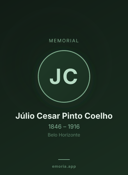 Memorial portrait of Júlio Cesar Pinto Coelho