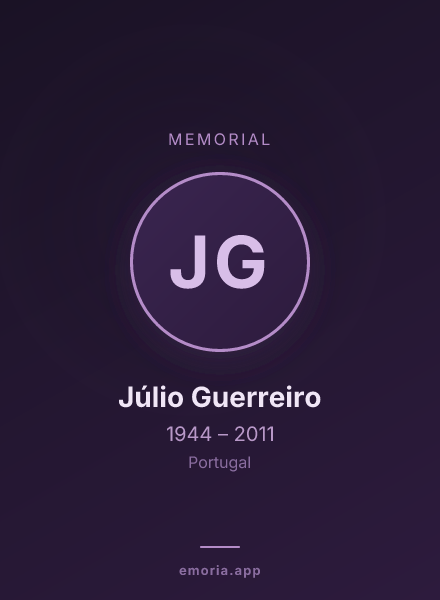 Memorial portrait of Júlio Guerreiro
