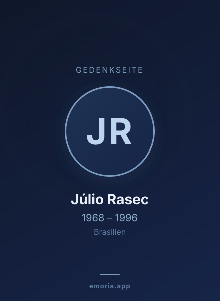 Gedenkportrait von Júlio Rasec