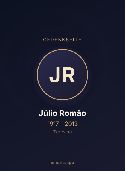 Gedenkportrait von Júlio Romão