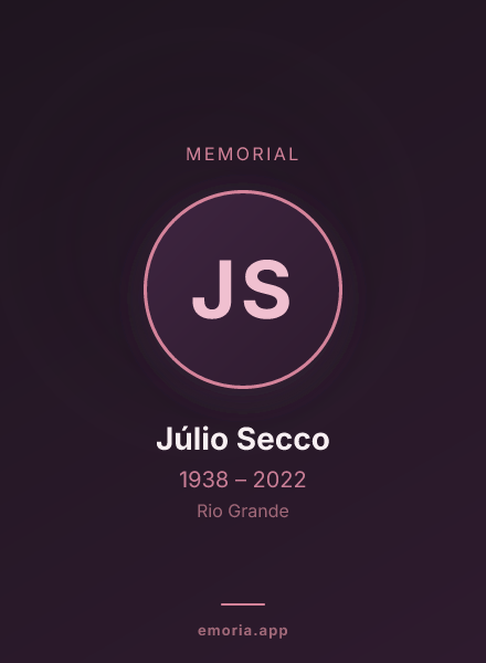 Memorial portrait of Júlio Secco