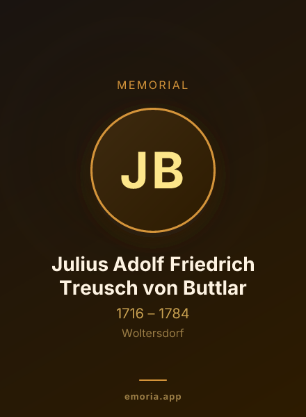 Memorial portrait of Julius Adolf Friedrich Treusch von Buttlar